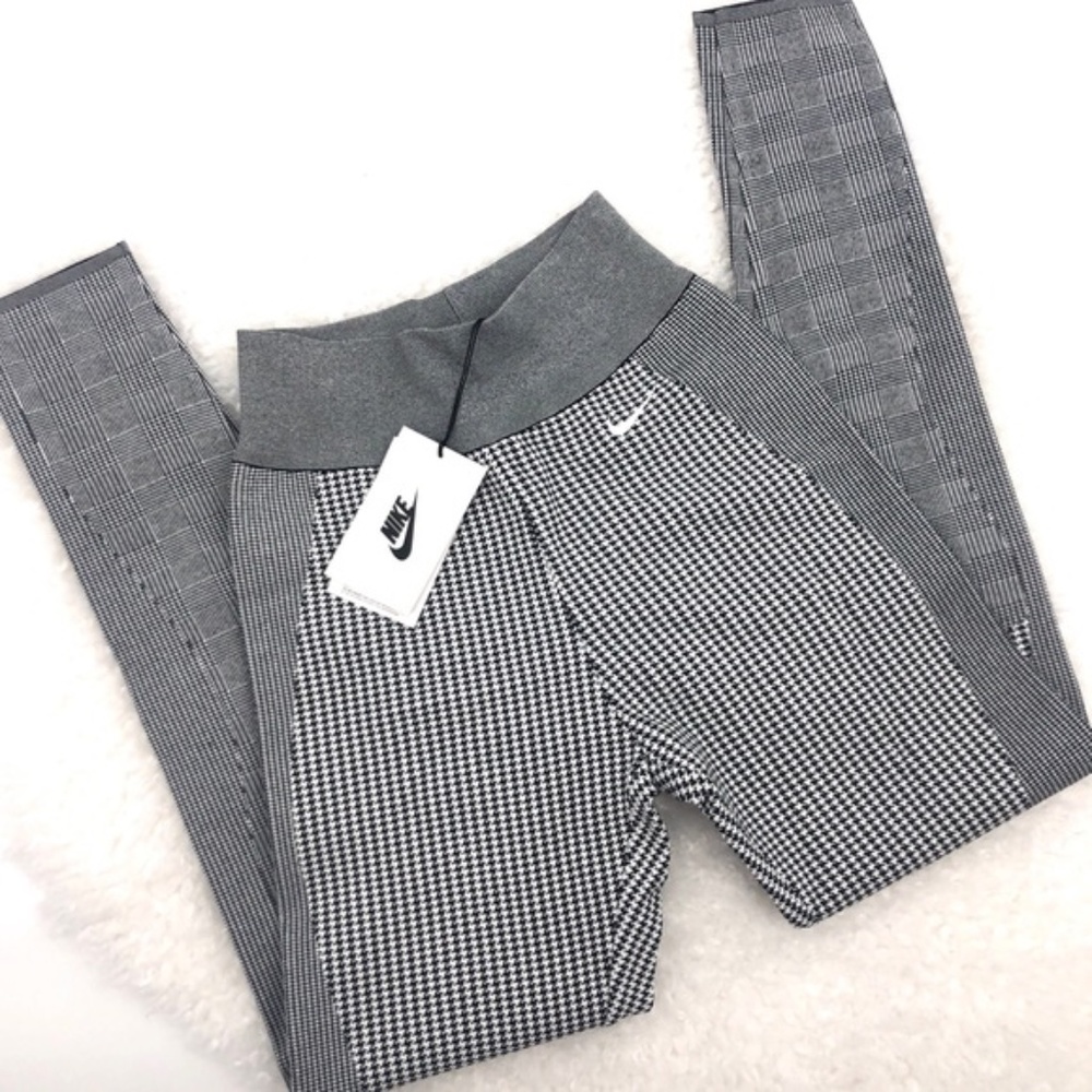 NEW! NikeLAB Unisex Houndstooth Training Pants / Leggings